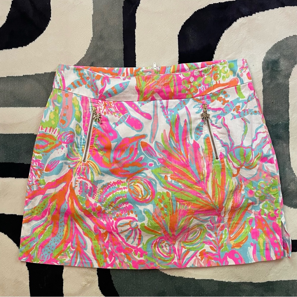 Lilly Pulitzer Scuba to Cuba Skort Size 4